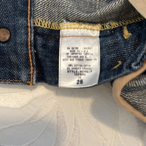 Guess Premium Vintage“Foxy” Flare Jeans Women’s Size 26 | Low-Rise Stretch Denim - Picture 4 of 5